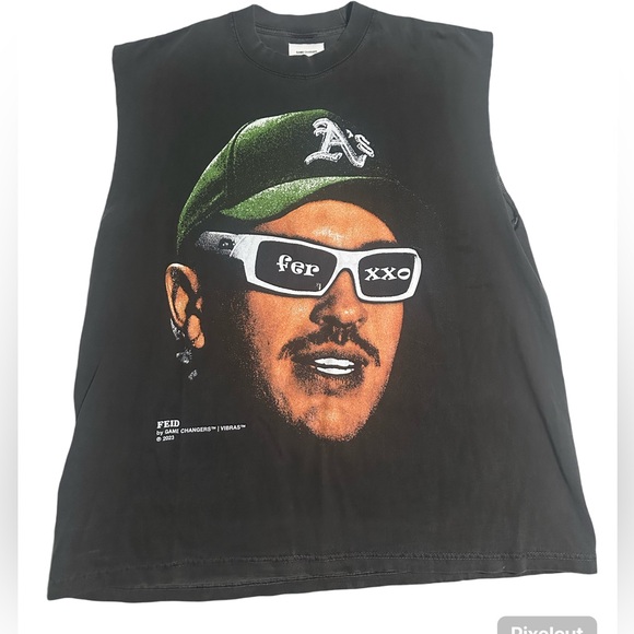 Feid Sleeveless Tee - Picture 1 of 2